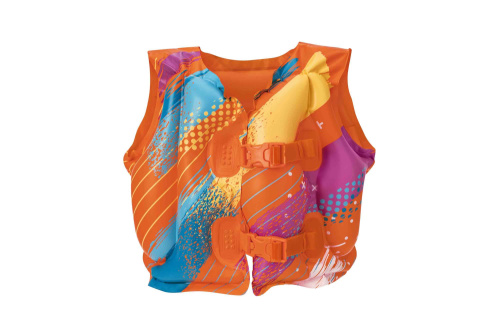 Жилет для плавания 41x30 см "Colorify ToughLite", 3-6 лет (Bestway 32272 BW)