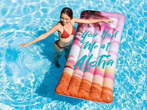 Надувной матрас для плавания 178х84 см "Вдохновение" (Intex 58772)