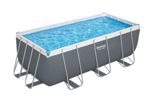 Каркасный прямоугольный бассейн Bestway 412х201х122 см + фильтр-насос 2006 л/ч, лестница (56456 BW) Каркасный прямоугольный бассейн Bestway 412х201х122 см + фильтр-насос 2006 л/ч, лестница (56456 BW)