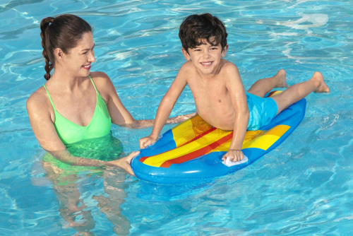 Надувной плот с ручками 114х46 см "Солнечный" (Bestway 42046 BW)