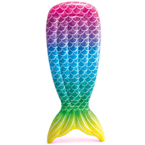 Надувной плотик "Хвост русалки", 178х71х18 см (Intex 58788)