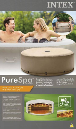 Теплосберегающий тент для надувных джакузи (Intex 28523)