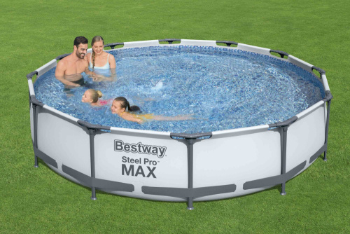 Каркасный бассейн Bestway 366х76 см + фильтр-насос 1249 л/ч (56416 BW) Каркасный бассейн Bestway 366х76 см + фильтр-насос 1249 л/ч (56416 BW)