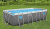 Каркасный прямоугольный бассейн Bestway 488х244х122 см + фильтр-насос 3028 л/ч, тент, лестница (561MB BW)