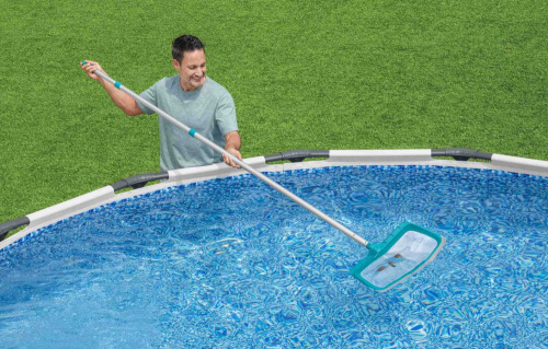 Сачок для сбора мусора со дна бассейна 50х29,5 см, под держатель D30 мм (Bestway 58660 BW)