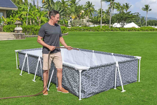 Каркасный прямоугольный бассейн Bestway 366х201х66 см (561FT BW)