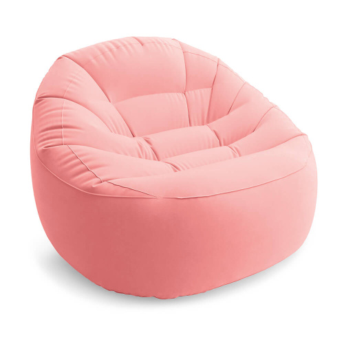 Кресло надувное Beanless Bag Chair 112х104х74 см, 2 цвета (Intex 68590)
