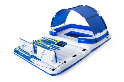 Плавающая беседка для отдыха на воде 389х274 см на 6 человек (Bestway 43105 BW)