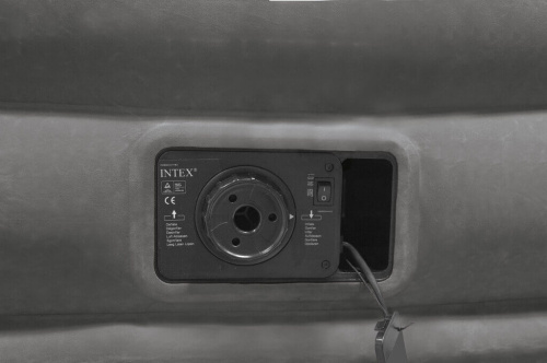 Надувная кровать Mid-Rice Airbed 99х191х30 см, встроенный насос 220V (Intex 64116)