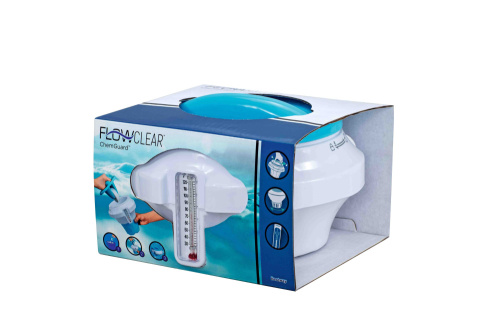 Поплавок-дозатор с крышкой-перчаткой 18,6 см для химии в таблетках (Bestway 58701)