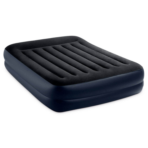 Надувная кровать Dura-Beam Basic Series 152х203х42 см, встроенный насос 220V (Intex 64124)