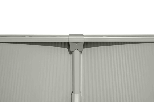 Cтальной бассейн Bestway Hydrium Oval Pool 500х360х120 см + песочный ф/насос 3028 л/ч, лестница, тент, подстилка (56586 BW)