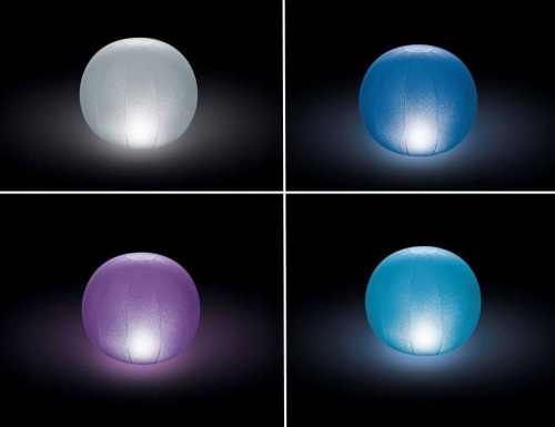 Плавающая подсветка "Шар", на батарейках (Intex 28693)