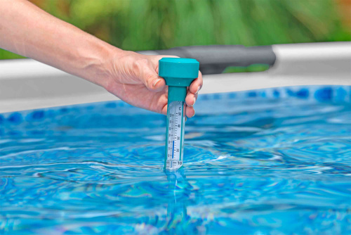 Термометр для измерения температуры воды в бассейне или ванной (Bestway 58072 BW)