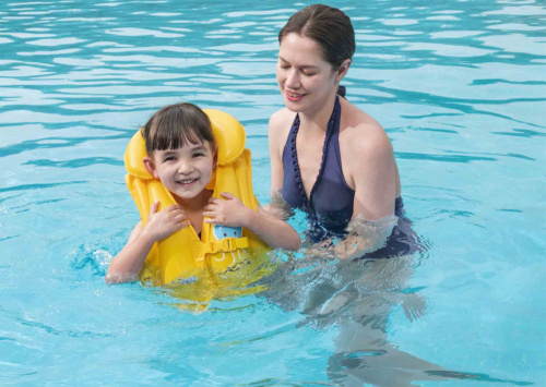 Жилет для плавания 51x46 см "Swim Safe" ступень B, от 3 до 6 лет (Bestway 32034 BW)