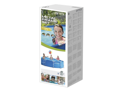 Каркасный бассейн Intex Metal Frame 305х76 см (28200) Каркасный бассейн Intex Metal Frame 305х76 см (28200)