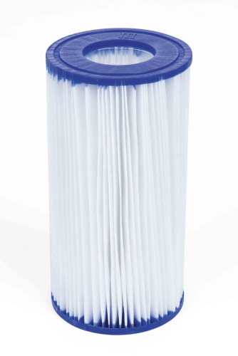 Каркасный прямоугольный бассейн Bestway 640х274х132 см + фильтр-насос 5678 л/ч, тент, лестница (5611Z BW)