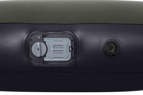 Надувной матрас Bestway Tritech Air Mattress 203х152х30 см, со встроенным насосом на батарейках (Bestway 67930 BW)