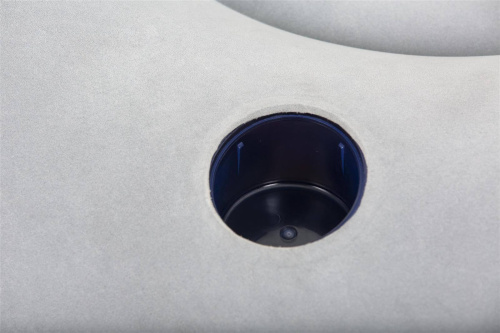 Кресло надувное Comfort Cruiser Graffiti Lounger 121х100х86 см, с пуфиком для ног 54х54х26 см (Bestway 75076 BW)