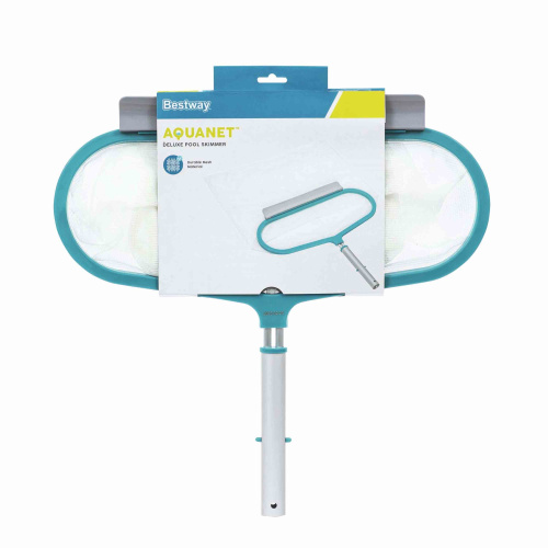 Сачок для сбора мусора со дна бассейна 50х26 см, алюминиевый, под держатель D30мм (Bestway 58661 BW)