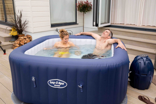 СПА-бассейн Bestway Lay-Z-Spa Hawaii AirJet 180х180х71 см, на 4-6 человек (54154)