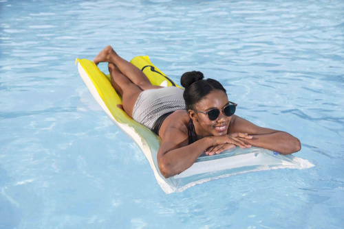 Надувной матрас для плавания 183х69 см "Свежевыжатый лимон" (Bestway 44122 BW)