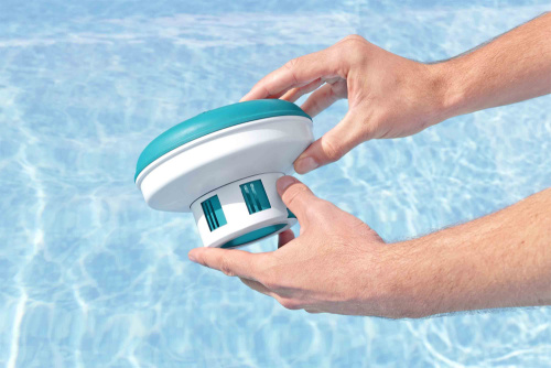 Поплавок-дозатор 16,5 см для химии в таблетках по 200 г (Bestway 58769 BW)