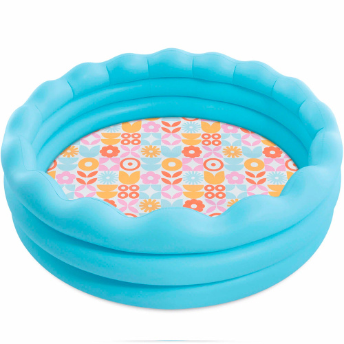 Детский надувной бассейн "Край волны", 168х46 см, 575 л, от 3 лет (Intex 56191)