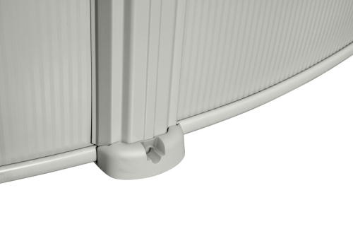 Стальной бассейн Bestway Hydrium Pool Set 360х120 см + песочный ф/насос 3028 л/ч, лестница, тент, подстилка (56574 BW)