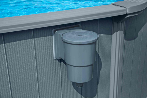 Стальной бассейн Bestway Hydrium Pool Set 488х132 см + песочный ф/насос 6056 л/ч, наполнитель Polysphere, лестница, тент, подстилка (561CU BW)