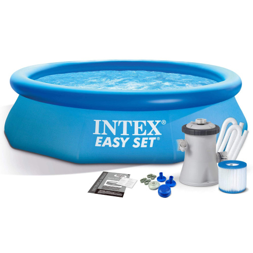 Бассейн надувной Intex Easy Set 305х76 см + фильтр-насос 1250 л/ч (28122) Бассейн надувной Intex Easy Set 305х76 см + фильтр-насос 1250 л/ч (28122)