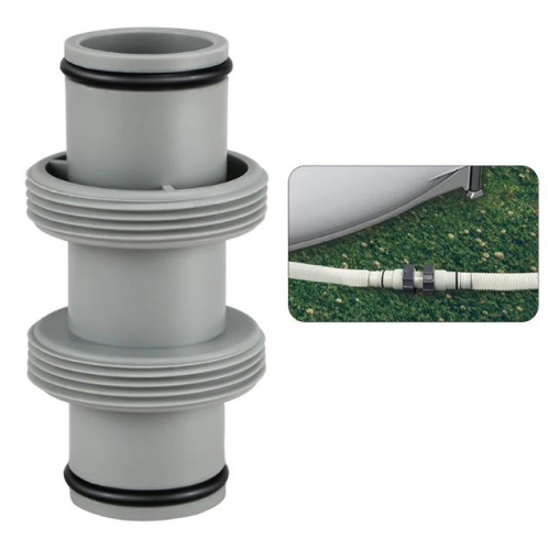 Соединитель для шлангов 38 мм, 1 1/2" с гайкой 50 мм (10357)