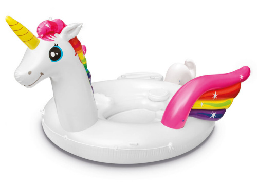 Надувной остров "Единорог" 503х335х173 см (Intex 57266)