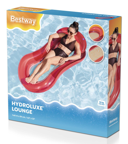 Надувной матрас-шезлонг для плавания 160х84 см "Aqua" (Bestway 43103 BW)