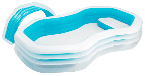 Детский надувной бассейн 310х188х130 см 700 л, от 3 лет (Intex 57198)