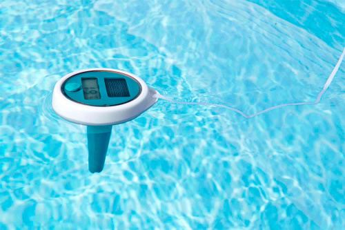 Термометр цифровой на солнечных батареях, для измерения температуры воды в бассейне (Bestway 58764 BW)