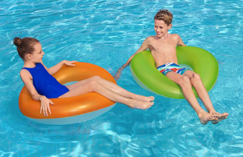 Надувной круг 91 cм "Неоновый иней", от 10 лет (Bestway 36025 BW)
