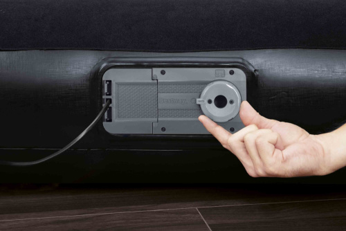 Надувной матрас Tritech 188x99x30 см, с подголовником и встроенным насосом (Bestway 67556 BW)