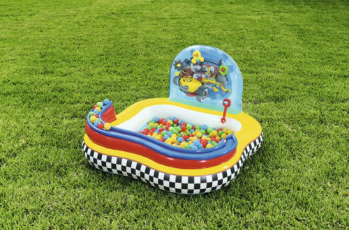 Игровой центр 157х157х91 см "Play Pool" с принадлежностями для игр, 151 л (Bestway 91015 BW)