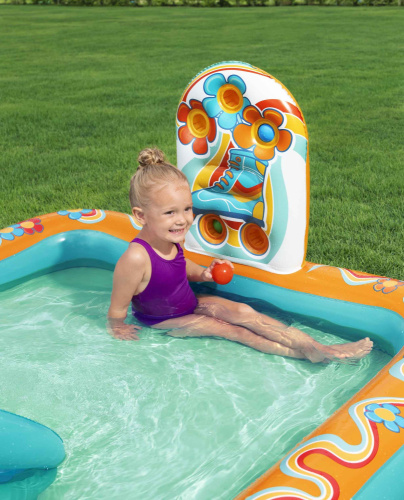 Игровой центр "Retro Groove Play Center" 193x152x74 см, от 2 лет (Bestway 53164 BW)