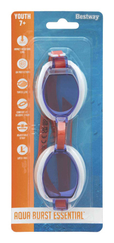 Очки для плавания "Aqua Burst Essential PDQ" от 7 лет (Bestway 30217 BW)