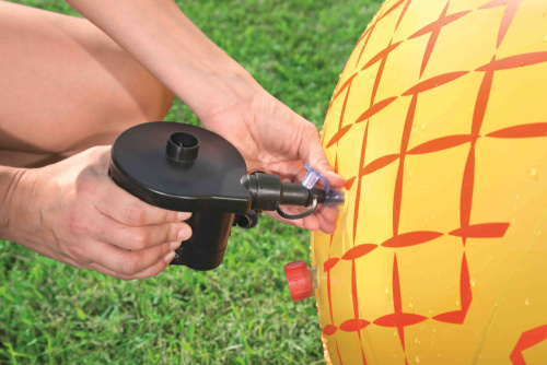 Надувная игрушка-фонтанчик с кольцами "Ананас" 81х76х64 см, от 2 лет (Bestway 52234)