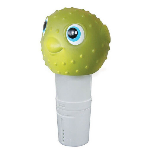 Поплавок-дозатор "Рыбка-фугу" для химии в таблетках до 75 мм (Kokido K268BU/BLO/6P)