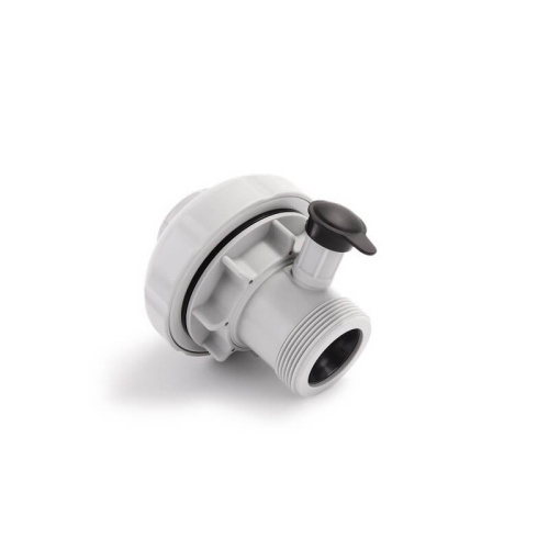 Соединитель сетчатый под шланг с резьбой 38 мм с функцией гидро-аэрации для 26644, 26646, 28676 (Intex 12354)