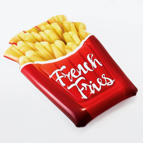 Надувной плотик "Картошка Фри" 175х132 см (Intex 58775)