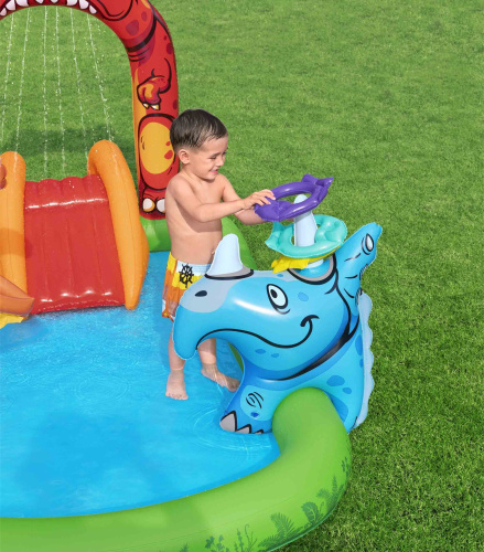 Игровой центр "Jurassic Splash" 241x140x137 см, от 2 лет (Bestway 53160 BW)