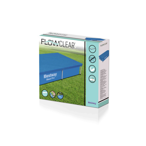 Тент для каркасного бассейна Steel Pro Pools 224х154 см (Bestway 58103 BW)
