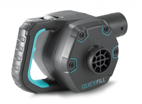 Насос электрический Quick-Fill 220В от бытовой сети, 3 насадки в комплекте (Intex 66644)