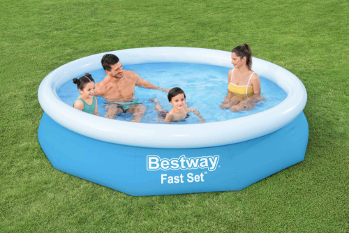 Бассейн надувной Bestway Fast Set Pools 305х66 см (57456 BW)