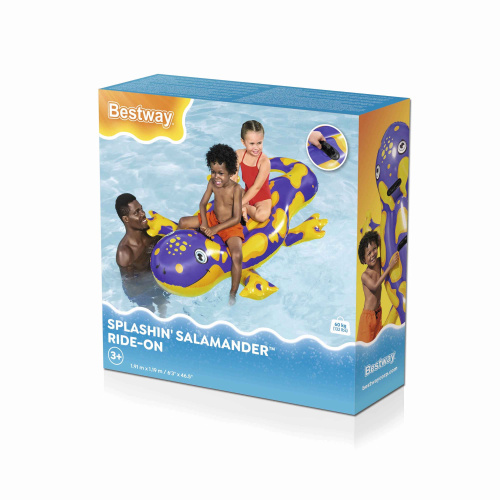 Надувная игрушка-наездник 191х119 см "Саламандра", от 3 лет (Bestway 41502 BW)